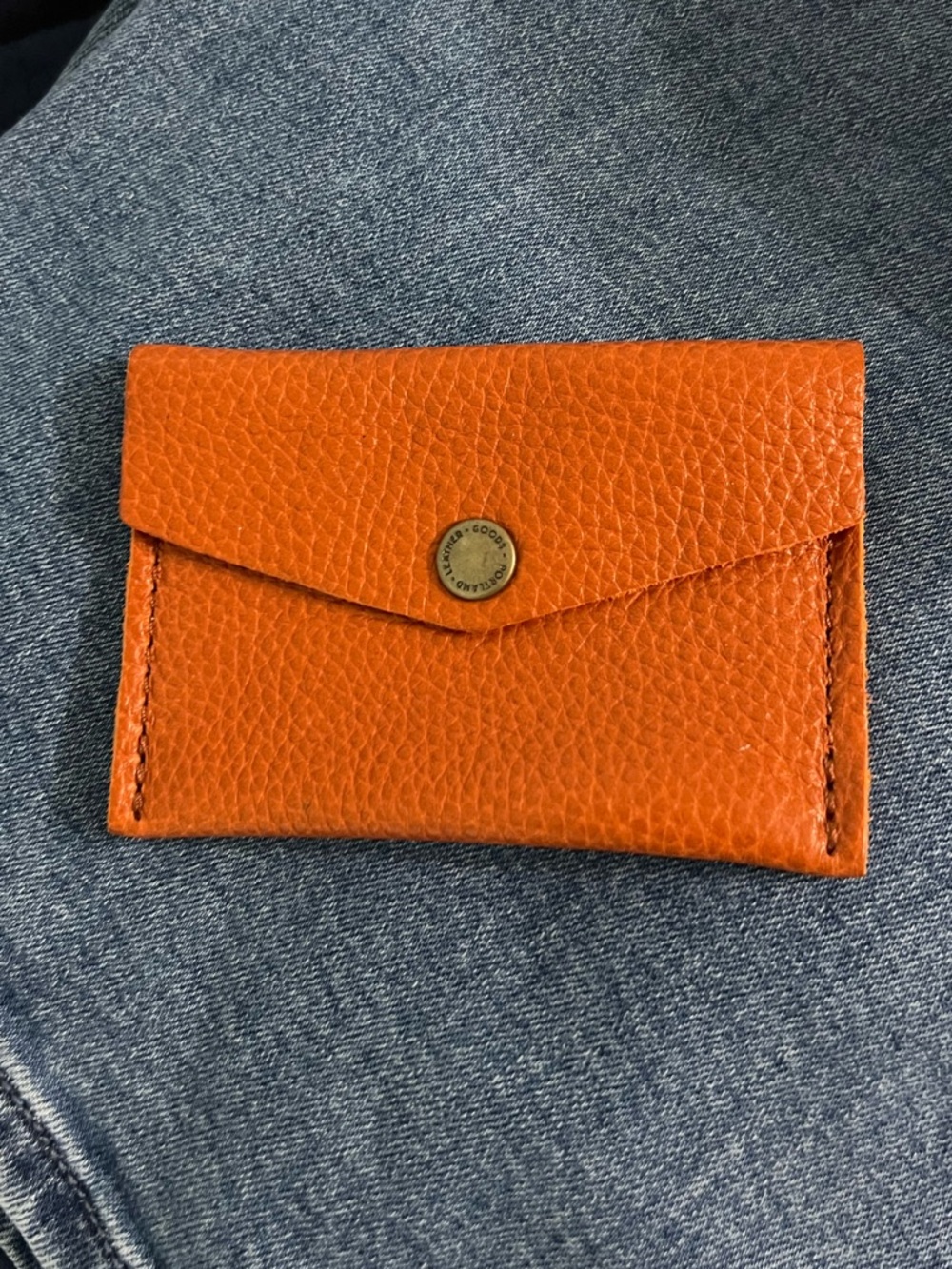 Portland Leather Goods Mini Envelope Wallet